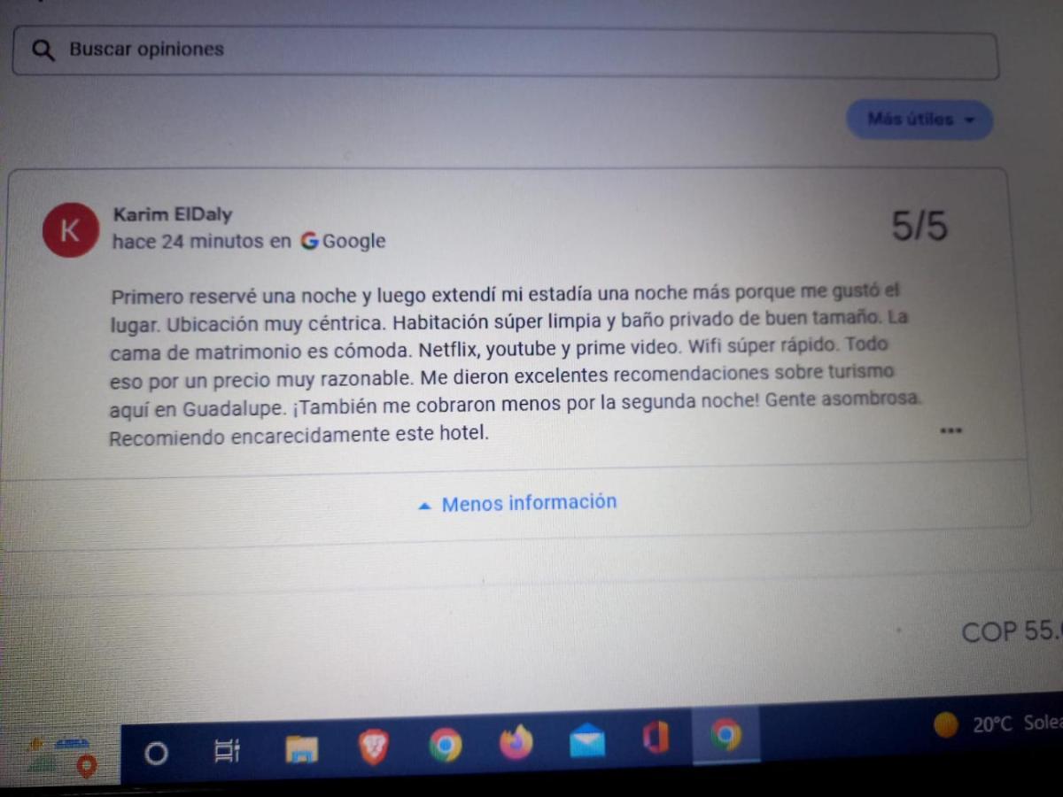 Hotel Terra Bella Guadalupe Zewnętrze zdjęcie